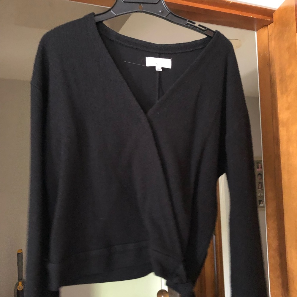 Madewell texture and thread top